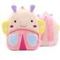 Cute Plush Animal Kids Backpack - Cartoon School Bag for Girls & Boys, Soft Preschool Backpack