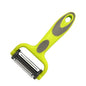 3-in-1 Rotary Vegetable Peeler Julienne Slicer and Grater for Carrot Potato Fruit Kitchen Tool