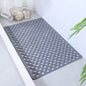 Non-Slip Bathroom Mat with Suction Cups – 43x75cm Quick Drain Shower Rug