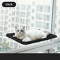 Window-Mounted Cat Hammock 55×35 cm (21.7×13.8 in) Hanging Cat Bed for Cats & Kittens — Supports up to 20 kg (44 lb)