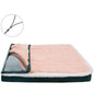 Washable Waterproof Dog Bed Mat with Removable Zipper Cover – Egg Crate Foam Pet Cushion for Large Dogs (M/L/XL/XXL, 19.7–47.2 in | 50–120 cm)