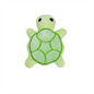 Plush Turtle Dog Toy for Puppies - Teething Chew Toy, Bite-Resistant Fleece for Dental Health & Interactive Play