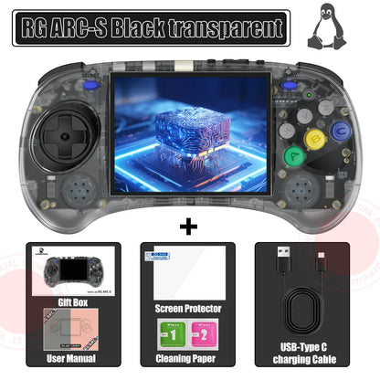 4.0-Inch Retro Handheld Game Console, 640x480 IPS Screen, RK3566 Linux Emulator, 3500mAh, HDMI, WiFi & Bluetooth