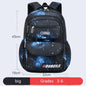 Starry Sky Kids Backpack - Waterproof School Bag for Boys & Girls, Polyester Book Bag