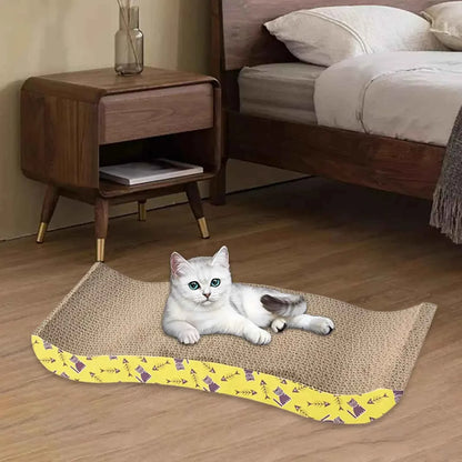 Cat Scratching Board Bed – Cardboard Scratch Pad