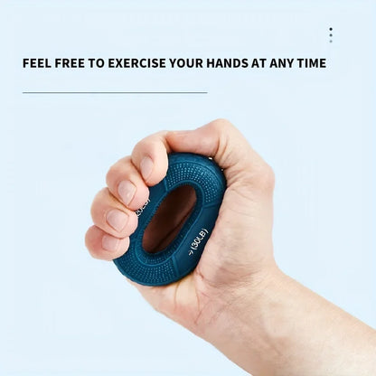 Silicone Hand Grip Strengthener Ring – Finger & Forearm Strength Trainer