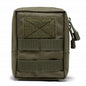 600D Nylon MOLLE Waist Pouch – Tactical Hunting Belt Pack Zipper Utility Bag