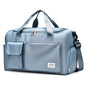Carry-On Weekender Duffel Bag 35L – Travel Overnight Bag with Shoe Compartment and Wet/Dry Pocket for Women