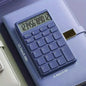 12-Digit Dual-Power Solar Calculator - Portable Electronic Calculator for Home, Office & School