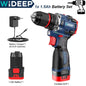 16.8V Brushless Cordless Drill & Impact Driver — 200 N·m Max Torque Electric Screwdriver for Home DIY
