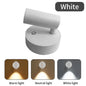 USB Rechargeable Magnetic LED Cordless Wall Light – Touch Dimmable Bedside Reading Lamp (Black/Gold/Silver/Orange/Coffee/White)