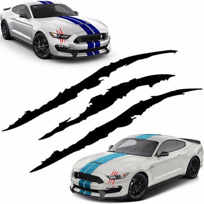 Reflective Monster Claw Scratch Car Sticker - Waterproof Vinyl Decal for Auto Exterior