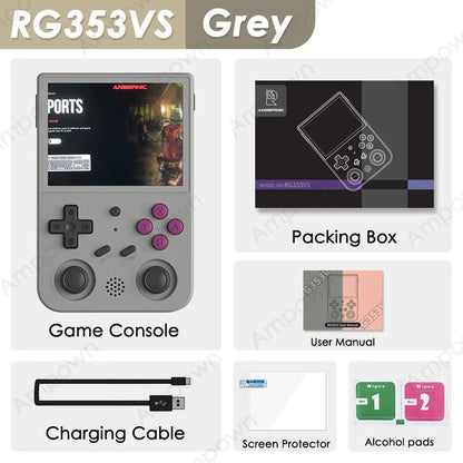 Handheld Retro Game Console 3.5-inch (8.9 cm) IPS Screen HDMI Output Android & Linux Built-in Emulators 10,000+ Games