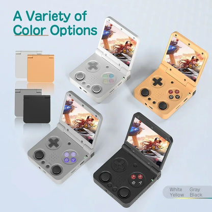 3.5-inch (8.9 cm) IPS Retro Handheld Game Console - Linux OS, 5000+ Games, Mini HDMI, 3000mAh Battery