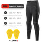 Women's High-Waist Motorcycle Riding Pants with Removable Knee Pads, Reflective Commuter & Fitness Trousers