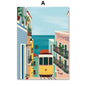 Lisbon Tram Food Portugal Wall Art Canvas Paintings Travel City Posters And Prints Wall Pictures For Living Room Kitchen Decor