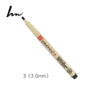 1pc Pigment Fineliner Pen — Waterproof Black Ink, Fine Tip Sketch & Drawing Marker