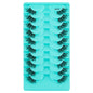 New Half Eyelashes 3D Cat Eye Lashes Clear Stem False Lashes