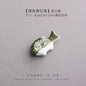 Cute Ceramic Fish Shape Chopsticks Holders Chopstick Stand Shelf Cartoon Animals Spoons Fork Rack Ceramic Rest Kitchen Utensil