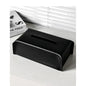 New Woven Tissue Box Leather Napkin Case Luxury Paper Cover Car Living Tissue Paper Holder Desktop Home Tabletop Decoration