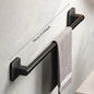 6-Pack Self-Adhesive No-Drill Towel Rack Hooks – Aluminum Wall Towel Holder, Polished Finish