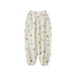 Baby & Toddler Unisex Cotton Harem Pants - Printed Summer Loose Full-Length Trousers (2T-7T / 80-120 cm)