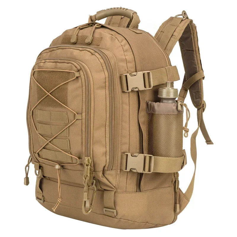60L Military Tactical Backpack Army Molle Assault Rucksack Outdoor