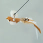Interactive Feather Cat Toy – Feather Teaser for Cat Play & Exercise