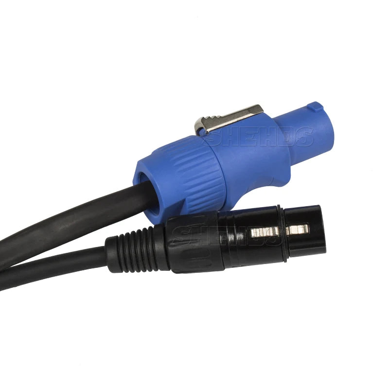 SHEHDS Power and DMX Signal Combination Cable - 2 m or 3 m