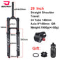 MTB Air Suspension Fork 27.5/29 Inch — 120/140 mm Travel, 34 mm Magnesium Alloy Straight Steerer