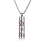 Stainless Steel Aromatherapy Necklace – Oil Diffuser Pendant