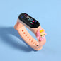 Kids LED Touch Sports Watch – Silicone Digital Bracelet, 45mm Waterproof (5ATM) Cartoon Character Design for Girls & Boys