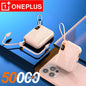 200000mAh 120W Portable Power Bank USB Type-C Two-Way Fast Charger with Built-In Cables & LED Display for iPhone & Samsung