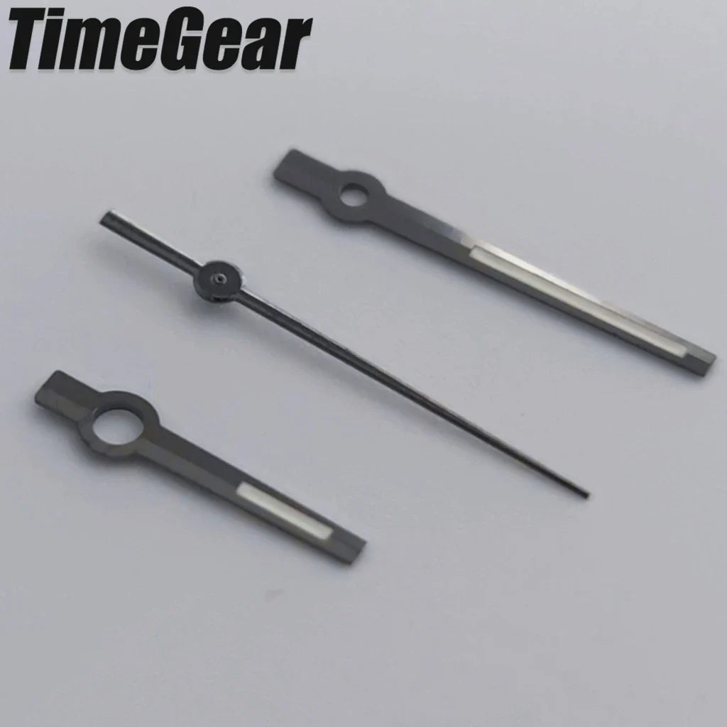 C3 Green Luminous Watch Hands Set for NH Series & Compatible Automatic Movements — 12.5 × 12 × 8 mm (0.49 × 0.47 × 0.31 in)
