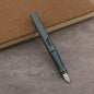 Matte Purple Fountain Pen – Plastic Body with EF/F Stainless Steel Nib, 0.38mm Fine Tip for School & Office