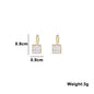 White Flower & Butterfly Dangle Earrings – Acrylic Pearl Heart Jewelry