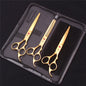 7-Inch (19.5 cm) Stainless Steel Pet Grooming Scissors Kit – Straight, Thinning, Chunker & Curved Shears