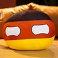 Polandball Countryball Plush Keychain 10 cm (3.9 in) 70 Designs Country Ball Pendant Stuffed Toy for Kids