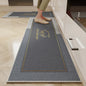 VIKAMA 1/2PC Cartoon Easy To Manage Kitchen Floor Mat Home Long Crystal Velvet Carpet Dirt Resistant and Non-Slip Floor Mat