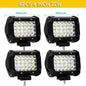 LED Light Bar 4/7/12/15/17/20 in (102/178/305/381/432/508 mm) 60–500W 10–32V IP67 Waterproof Flood/Spot Driving Off-Road Truck ATV SUV Boat