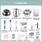DIY Scented Candle Making Kit — Wax Melting Hot Plate, Pure Cotton Wicks, Molds & Pouring Pot