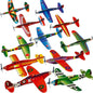 Foam Hand-Throw Glider Airplane Kids Party Favors & Outdoor Toy 7.5 in (19 cm)