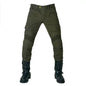 Men's Motorcycle Riding Pants with Detachable Knee and Hip Protectors Four-Season Casual Jeans