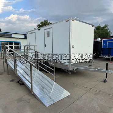 Allbetter Luxury Event Mobile Portable Camp Toilet Restroom Trailers