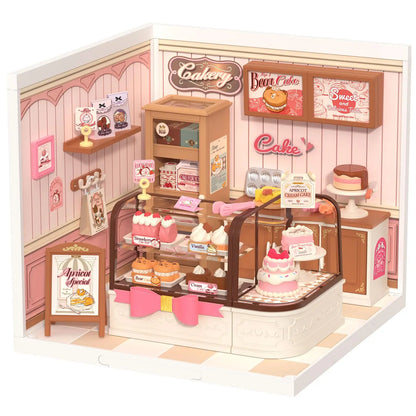 Rolife Super Creator Miniature Dollhouse Kit – DIY LED Diorama with Pre-Made Furniture (Multiple Designs)