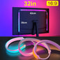 USB RGB LED Backlight Strip for Monitors – Ambilight Sync PC Gaming Ambient Light, Fits 24–34 in (61–86 cm)