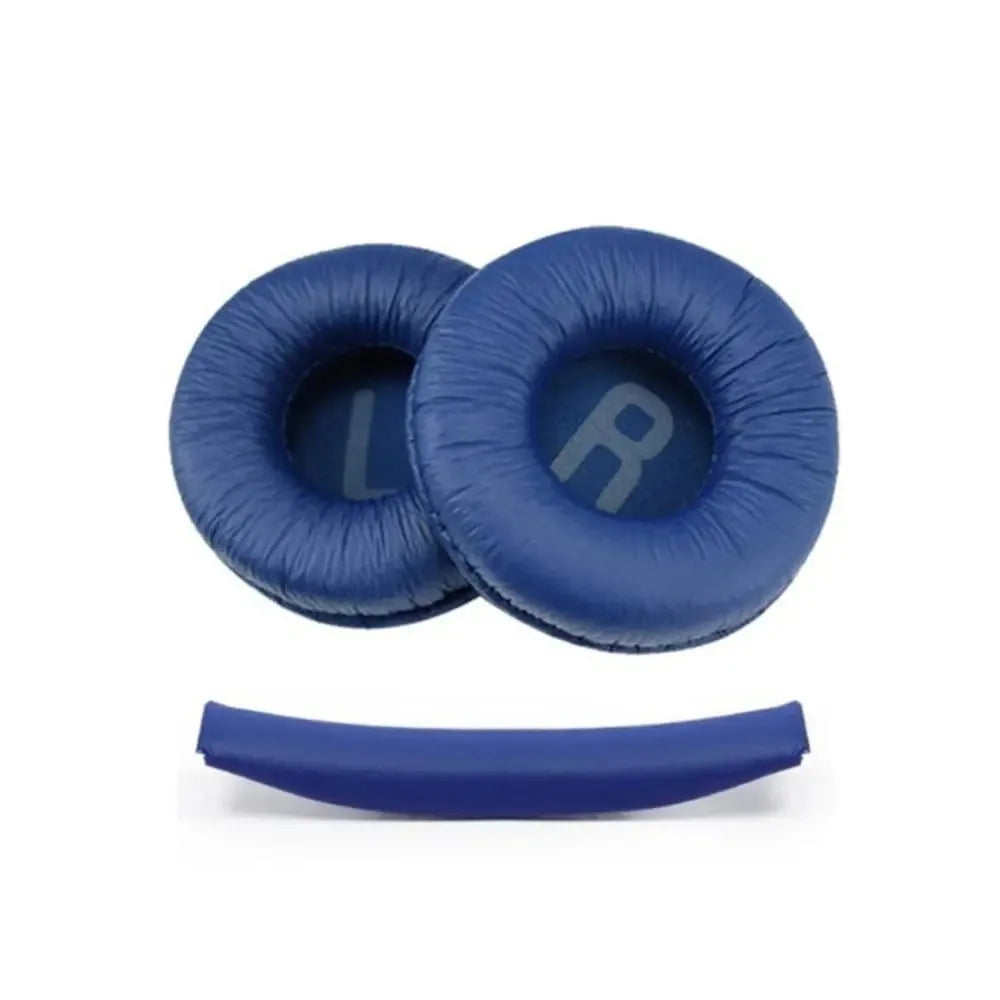 70mm (2.76in) Replacement Foam Ear Pads – Soft Protein Leather Headphone Cushions, 1 Pair (Headband Option)