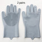 2-Pack Pet Grooming Gloves for Dogs & Cats – Bathing, Massage & Hair Removal