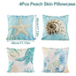 Under The Sea Summer Ocean Theme Birthday Party Decor Kids Boy Background Cute Dolphin Starfish Decoration Event Banner Props