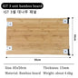 IGT Camping Table Bamboo Corner Board — Right/Left 2/3 Unit Outdoor Kitchen Accessory